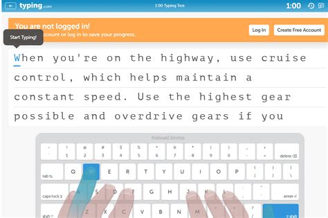 free hard typing test|check my speed and practice.